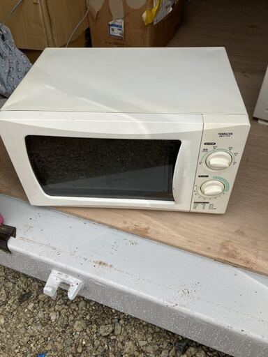 電子レンジ YAMAZEN ヤマゼン 山善 MW-G1770-5 導通確認のみ へこみ有り 2013年 50Hz