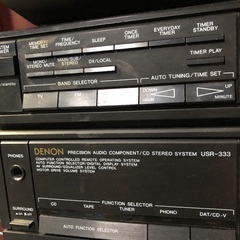 DENON ミニコンポ　D-333CD ジャンク
