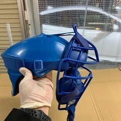 軟式少年用 キャッチャー マスク ヘルメット
