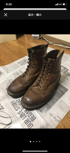 ブーツ Dr.Martens made in england size us9or10
