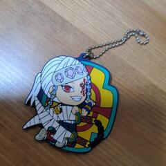 鬼滅の刃　宇髄天元フィギュア　ラバーストラップ付きの画像