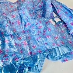 マザーガーデン　子供用　傘と雨具セット140の画像