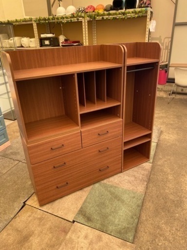 23⭐️チェストラックとハンガーラック