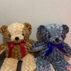 くま♡ビックぬいぐるみ♪2点セット