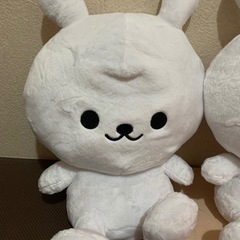 ひねくれうさぎ♡ビックぬいぐるみ♪2点セット♪の画像
