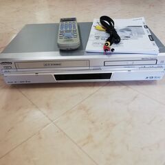 VICTOR DVDプレーヤー 一体型VHSビデオ HR-DV4...