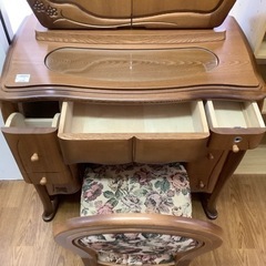 3面ドレッサー 鏡台【トレファク 川越店】の画像
