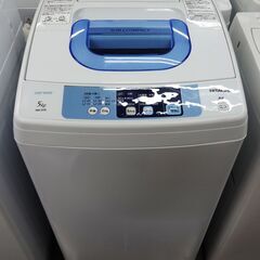 日立　洗濯機 NW-5TR 5.0kg　中古品  2015年製