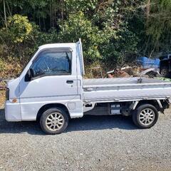 検査ロング　平成23年式　スバルサンバートラック　TB　4WD　車検令和6年2月　交換可の画像