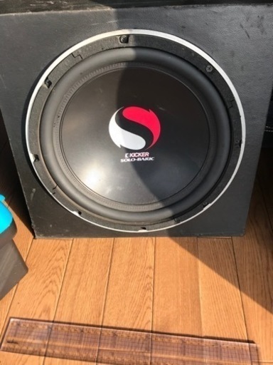 キッカー製のウーファー