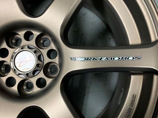 WORK EMOTION XT7★18×7.5J　5H100　＋48　ブロンズ　プリウス　レガシィ　BRZ　レクサスCT200ｈ　ワーク　エモーション
