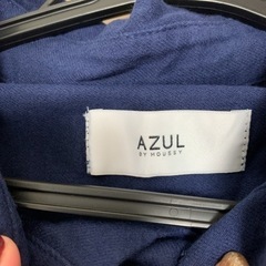 新品！azul by moussy 長袖シャツ　ブラウスの画像