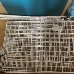 突っ張り棒、網ラック(未使用)