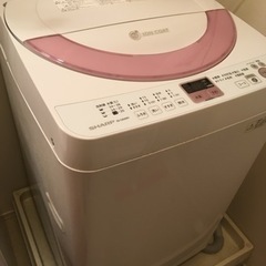 2014年製シャープ6kg洗濯機　3月27日午前中まで取りに来ていただける方に差し上げますの画像