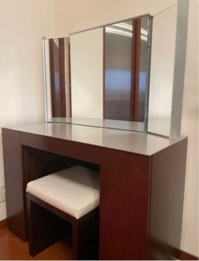 送料※】カッシーナixc. MAKE UP メイクアップ ドレッサー 三面鏡