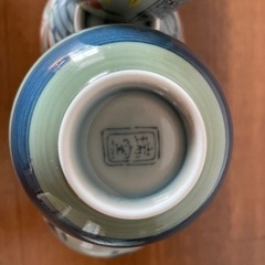 【お値下げしました】お客様用　湯呑み５個セット　有田焼　瑞窯の画像