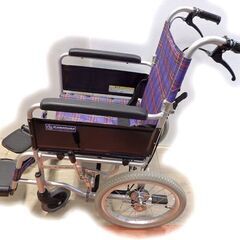 新札幌発 / カワムラ アルミ製標準型車椅子 車イス / KAJ...
