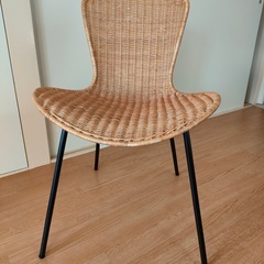 無印良品　IDEE マレアチェア　籐椅子