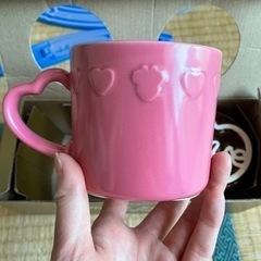 【新品未使用】ディズニーのペアコップの画像