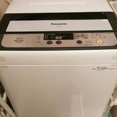 【東広島市西条から】Panasonic 全自動洗濯機 5kg 2...