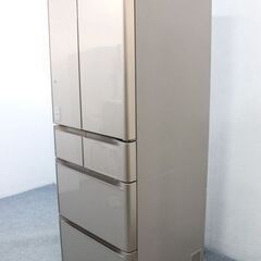 日立 R-XG4300G XN 冷蔵庫  真空チルド 430L フレンチドア クリスタルシャンパン 2017年製 HITACHI  中古家電 店頭引取歓迎 R5355)