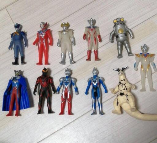 ウルトラマンのフィギュア