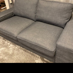 IKEA イケア シーヴィク KIVIK 2人掛け　ダークグレーの画像