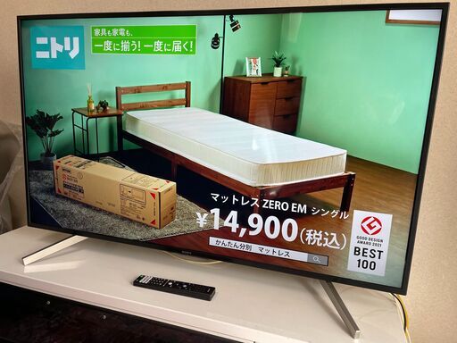 SONY BRAVIA 4K 液晶TV KJ-55X7500F 2019年製 55型
