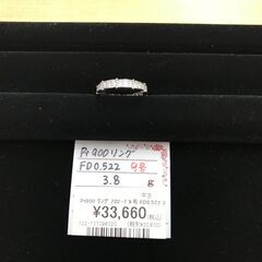✨Pt900 リング 9号 ✨うるま市田場✨の画像