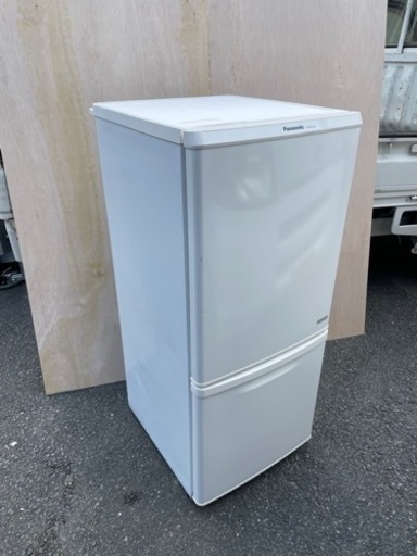 ☆格安☆ 2016年製 単身者用2ドア冷蔵庫(138L) パナソニック　NR-BW149C-W 中古品　セット割対象商品　軽トラ無料貸し出し