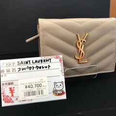 ✨イヴサンローラン コンパクトウォレット✨うるま市田場✨の画像