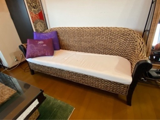 アジアン家具　ソファー