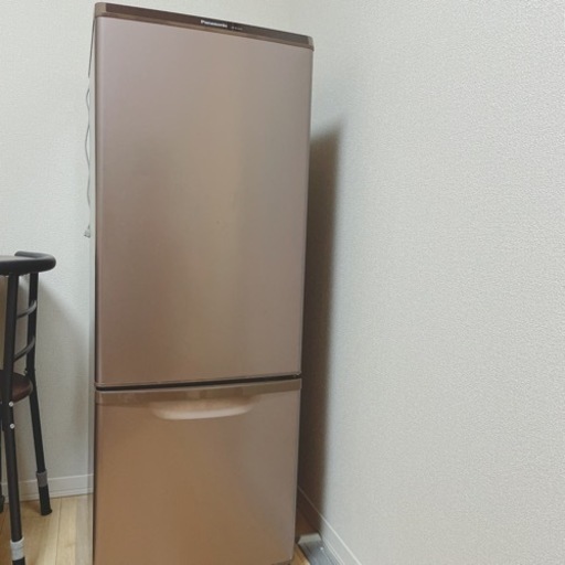 【受け渡し予定者決定済みです】冷蔵庫168ℓ Panasonic NR-B17AW-T 2017年式　使用期間2年