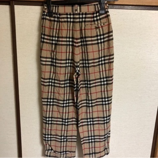 美品 希少 Burberrys ノバチェック  パンツ M タック