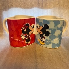 ミッキー&ミニー　マグカップ