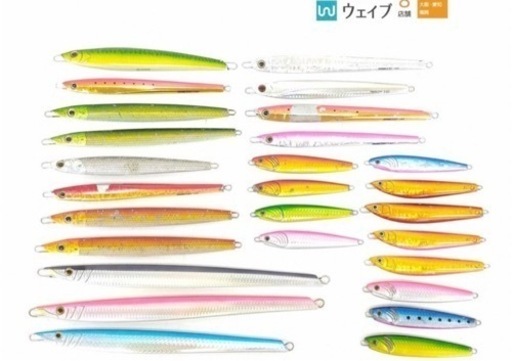 スミス CBナガマサ・ブリッジ イノセント ジグ ・スミス メタルフォーカス ・シャウト ワイズ 等計27個 メタルジグ セット