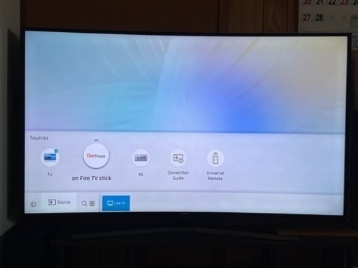 液晶テレビ Samsung smart TV