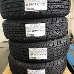 交換工賃廃タイヤ処理込 155/65R13 新品 ヨコハマタイヤ S306