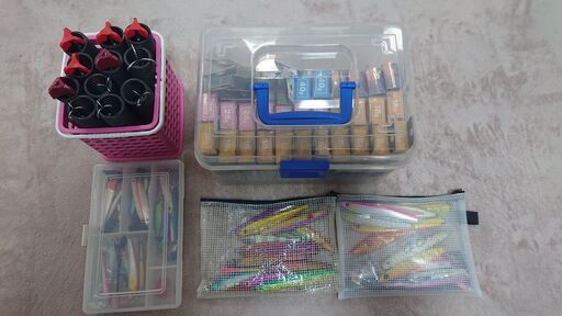 【配送可】ルアー110個セット(釣り具)