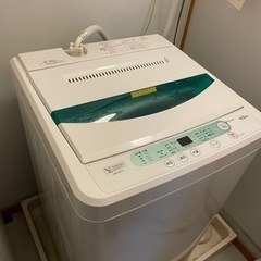 【決まりました】YAMADA　全自動電気洗濯機　4.5kg　YW...