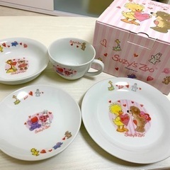 スージーズー お皿4点セット(箱付き)