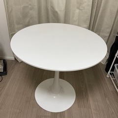 丸テーブル 白
