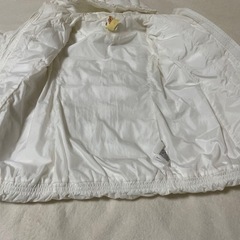 中古 ユニクロ ロングダウンコート   サイズ 130  女の子用の画像