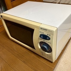 シャープ電子レンジの画像