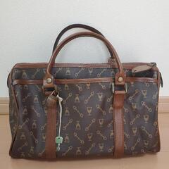 ボストンバッグ 鍵付き 未使用の画像