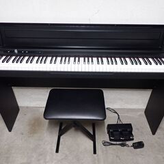 KORG コルグ 電子ピアノ LP180 88鍵 ブラック ピアノ 61BAL3vEq+L.jpg_BO30,255,255,