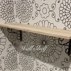 【受渡先決定】ハンドメイド＊ウォールシェルフ
