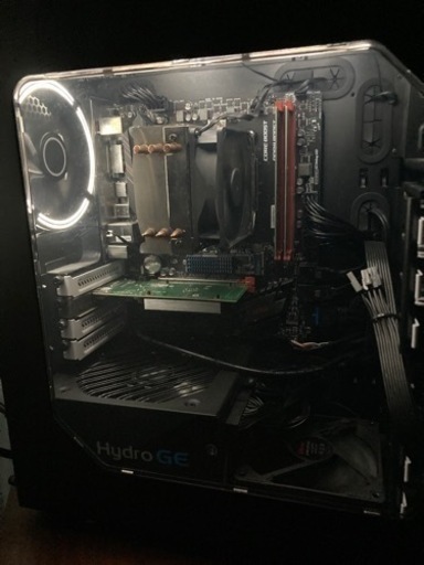 自作PC Ryzen 7 2700 メモリ16GB SSD 合計720GB