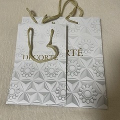 美品　デコルテ　ショッパー　紙袋　可愛いの画像
