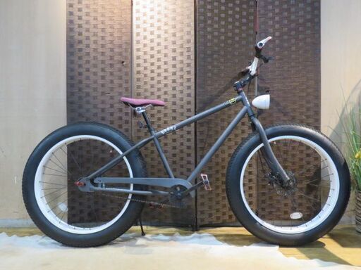 ■BRONX 4.0 ブロンクス 4.0 26インチ ブラック タイヤバリ山! 極太タイヤ ストリート ファットバイク 自転車 札幌発